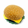 PM&J Home 11" Weighted Burger Plush Stuffed Animal - 2 of 2