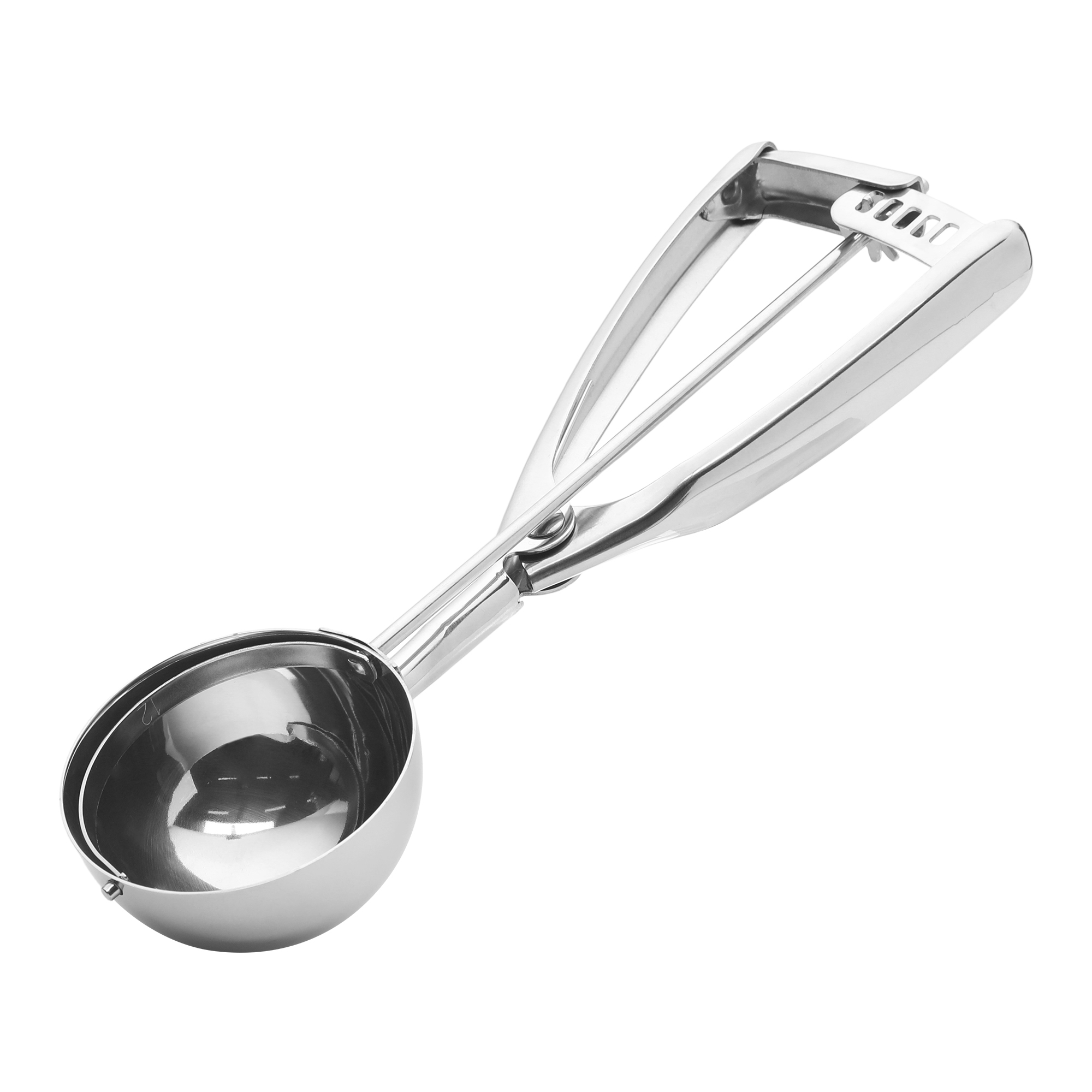 REGALWOVEN Stainless Steel Ergonomic Handle, Easy Release, Easy Clean Ice Cream Scooper for Sorbet 1Pcs 9*2.5inch