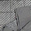 Reversible Weighted Blanket, 10lbs Grey, Luxury Velvet, All Season, Warm Cool, 48x72 - 3 of 4