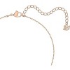 Swarovski Una Necklace Clover Pink Rose Gold-tone Plated Size S - 2 of 4