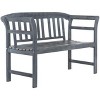 Porterville 2 Seat Bench  - Safavieh - image 3 of 4