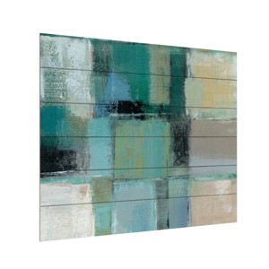 Trademark Fine Art -Silvia Vassileva 'Island Hues Crop Ii' Multi Panel Art Set - 1 of 4