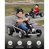 24V Kids Go Kart, 2×300W Motors, 8.1MPH Drift Racing Car w/ 9Ah Battery, Music, Horn & Seatbelt for Ages 8–12 - 2 of 4