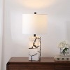JONATHAN Y Elizabeth Contemporary Coastal Alabaster LED Table Lamp with Body Night Light - 2 of 4