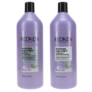 Redken Blondage High Bright Shampoo 33.8 oz & Blondage High Bright Conditioner 33.8 oz Combo Pack - 1 of 4