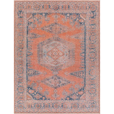 Colin Traditional Machine Washable Rug Orange - Artistic Weavers