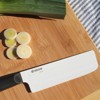 Kyocera INNOVATIONwhite® 6-Inch Ceramic Nakiri Knife, White Blade with Non-Slip Black Handle - 3 of 3
