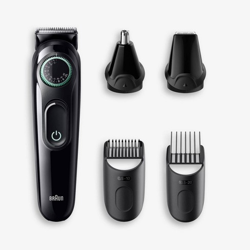 Braun Series Aio3450 Rechargeable 5-in-1 Ear, Nose, Beard Hair Trimmer : Target