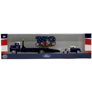 M2 Machines Auto Haulers 1956 Ford COE & 1932 Ford Roadster - 1 of 2
