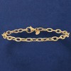 Ross-Simons Italian 4mm 18kt Yellow Gold Oval Cable-Link Bracelet - 3 of 4