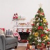 Joiedomi 6FT Prelit Christmas Tree with Decoration Kit, Large Artificial Xmas Tree for Christmas Holiday Indoor Outdoor Decorations - 2 of 4