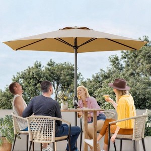 GustoWave UV Protection 7.5FT Outdoor Patio Umbrella for Garden, Deck - 1 of 4