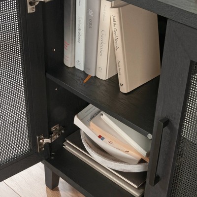 Raven Oak 2-Door Office Cabinet with Adjustable Shelving