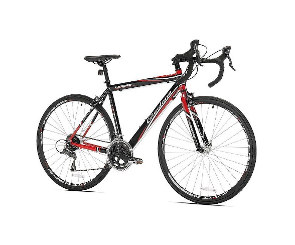 Giordano Men's Libero 28" 700C Road Bike - Black/Red