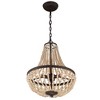 Crystorama Lighting Rylee 3 - Light Chandelier in  Antique Gold - 2 of 3