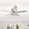 Airsurfer 52" Standard 5 - Blade  Ceiling Fan with Remote Control and Light Kit Included - 4 of 4