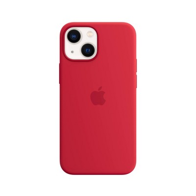 Apple iPhone 13 mini/iPhone 12 mini Silicone Case with MagSafe –  (PRODUCT)RED