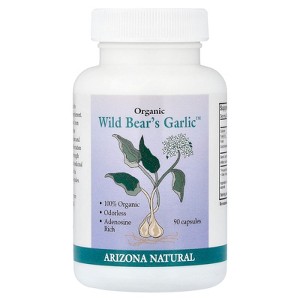 Arizona Natural Organic Wild Bear´s Garlic™, 90 Capsules (117 mg