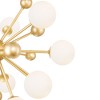 CWI Lighting Element 8 Light Chandelier With Sun Gold Finish - 2 of 4