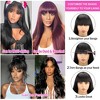 Jessie's Wig 20Inch Lace Frontal Straight Wig With Bangs 6X5 Lace #2 Color 1 Pc/Pack - 3 of 4