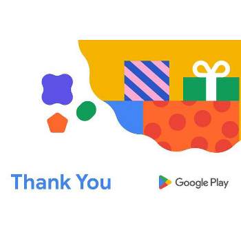 Google Play Thank You Gift Card - (Email Delivery)