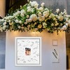 Eva Signature Mat Picture Frame – Guest Book Alternative for Weddings, Graduations, or Retirement – Autograph Photo Mat for Signature Board - 4 of 4