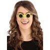 HalloweenCostumes.com    Mad Scientist Glasses, Black/Gray/Green - 3 of 4