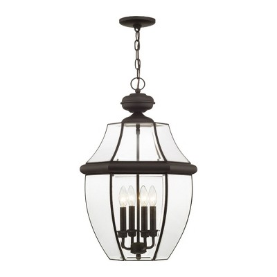 Livex Lighting Monterey 4 - Light Pendant in  Bronze