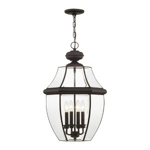 Livex Lighting Monterey 4 - Light Pendant in  Bronze - 1 of 1
