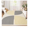 Father's Day Gifts Washable Rug Modern Geometric Arch Pattern Soft Living Room Non Slip Bedroom Indoor Floor Carpet for Kitchen Home Office - 3 of 4