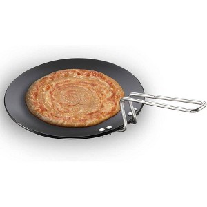 Hawkins Futura 11" Hard Anodized Concave Griddle Tava: Aluminum, Gas Compatible, Hand Wash, 1-Year Warranty - 1 of 4