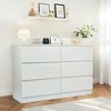 KIGFTSOD 6 Drawer Modern Dresser for Bedroom with Spacious Countertop - 3 of 4