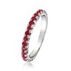 Ross-Simons 0.70 ct. t.w. Ruby Ring in Sterling Silver - 3 of 4