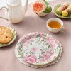 Blue Panda BLUE PANDA 80 Pack Vintage Floral Paper Plates, 9 Inches, For Tea Party, Wedding, Bridal, Baby Shower - 3 of 4