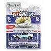 2022 Ford Mustang Mach-E GT White with Blue Stripes "NYPD" "Hot Pursuit" Series 45 1/64 Diecast Model Car by Greenlight - 3 of 3