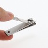 Unique Bargains Portable Curved Fish Scale Pattern Nail Clippers 1 Pc - 2 of 4