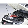 2021 Honda Civic Type R (FK8) RHD (Right Hand Drive) Championship White 1/18 Model Car by Autoart - 3 of 4