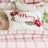 Sleigh Bells Merry  Pillow 14x18 - 2 of 3