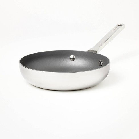 Stainless Steel Fry Pan, Non-Stick