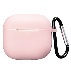 Vena Case for Apple AirPods 4 Case Silicone Cover Compatible with AirPods Gen 4 Case 4th Generation, Supports Wireless Charging, Pink - 1 of 4