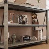 47'' Entryway Table, 3 Tier Console Table, Sofa Table Narrow Long with Storage Shelves for Living Room, Couch, Hallway, Foyer, Kitchen Counter - 4 of 4