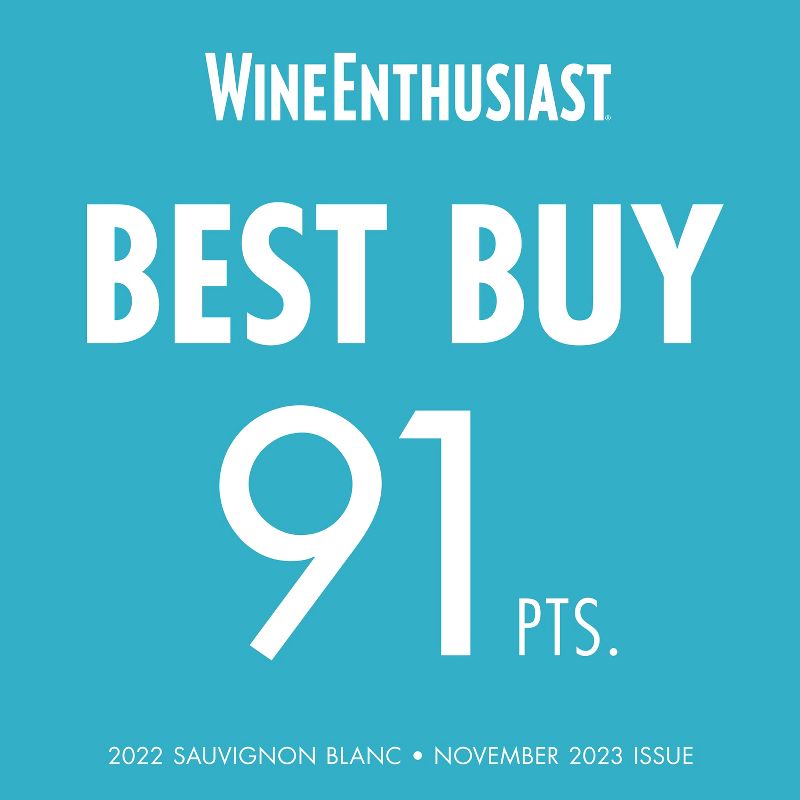 SEAGLASS Sauvignon Blanc White Wine - 750ml Bottle, 4 of 8
