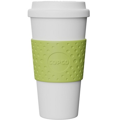 Copco Acadia 16 Ounce Double Walled Insulated Hot or Cold Travel Mug Spill Resistant Lid