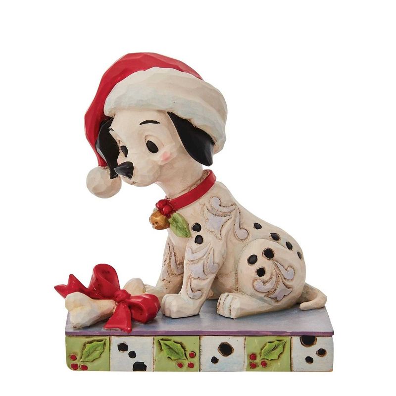 Jim Shore 4.0 Inch A Season For Treats Lucky Disney Traditions Figurines, 1 of 4