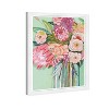 15" x 21" Springtime Florals Framed Wall Art Print Green - Wynwood Studio - 2 of 4
