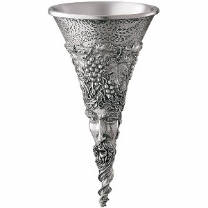 Royal Selangor Hand Finished Vinifera Collection Pewter Bacchus Wine Funnel Gift - 1 of 3