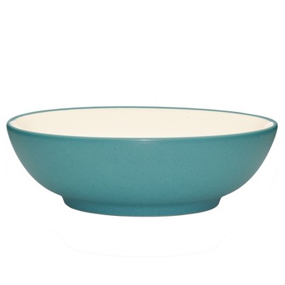 Turquoise Ceramic Soup and Cereal Bowls Set of 4