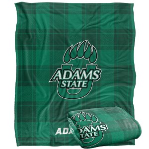 Adams State University Campus Plaid Spirit Silky Touch Super Soft Throw Blanket 50x60 - 1 of 4
