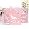 Big Dot of Happiness Pink Elegantly Simple - Guest Party Favor Boxes - Set of 12 - 3 of 4