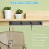 Unique Bargains Metal Waterproof Rustproof Round Multi-hook Chamfer Coat Hook - 3 of 3